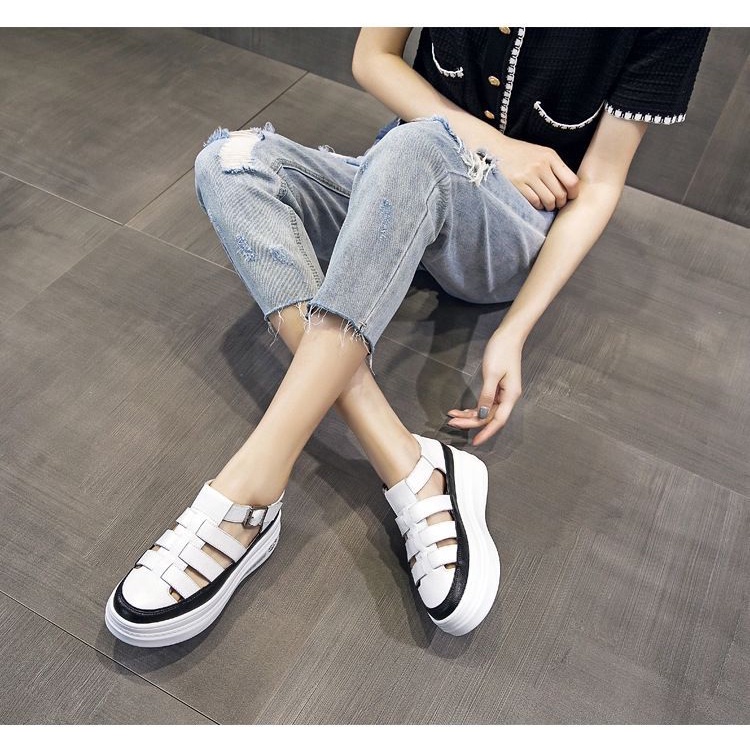 Giày Sandal Thể Thao Đế Dày Thời Trang Mùa Hè 2022 Mới Cho Nữ
