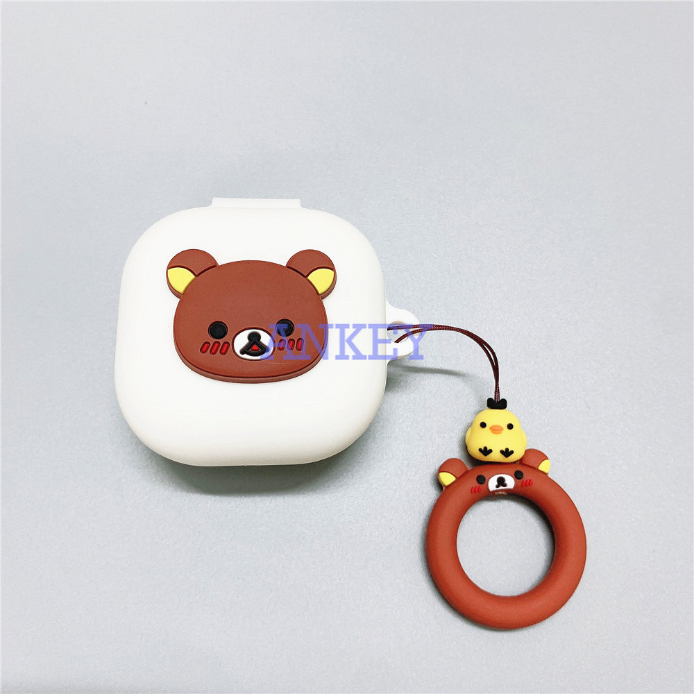Samsung Galaxy Buds Live / Buds / Buds+  Hộp Silicone Đựng Tai Nghe Chống Sốc Chống Nước Có Nhẫn Móc Ngón Tay Cho Samsung Galaxy Buds Live / Bur + / Bur Plus