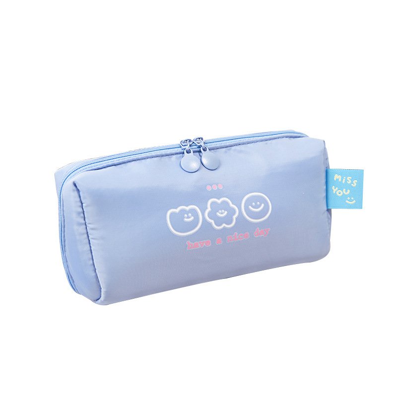 Túi Đựng Bút Có Nắp Hình Hộp Sữa Phô Mai Phong Cách Hàn Quốc Màu Sắc Tươi Tắn