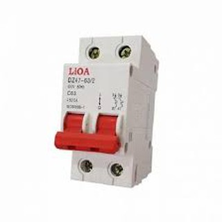 Cầu dao tự động 2 cực lioa dòng cắt 4,5ka