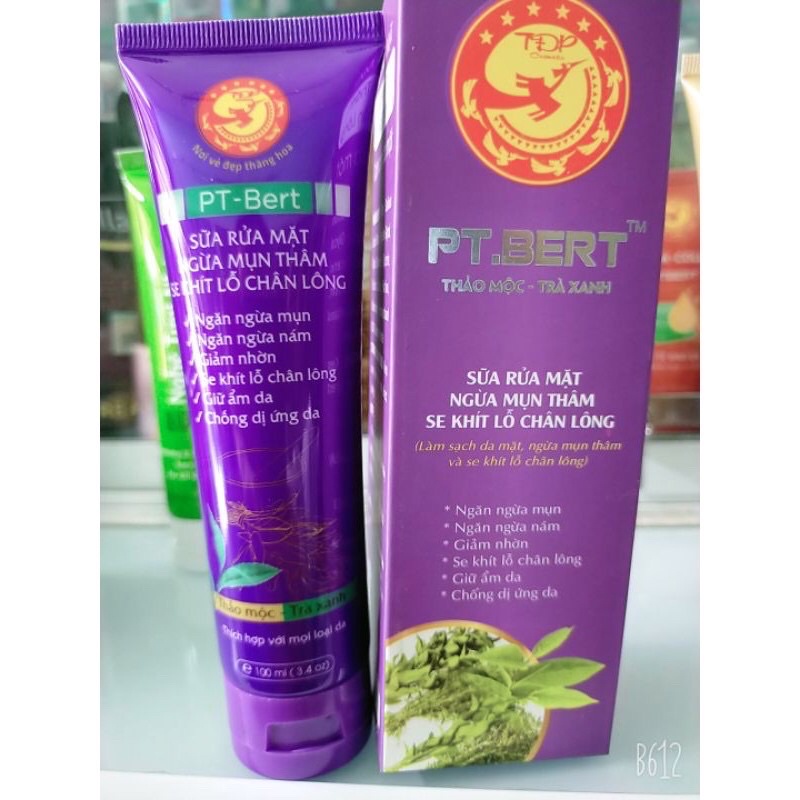 Sữa Rửa Mặt PT.BERT Thảo Mộc Trà Xanh