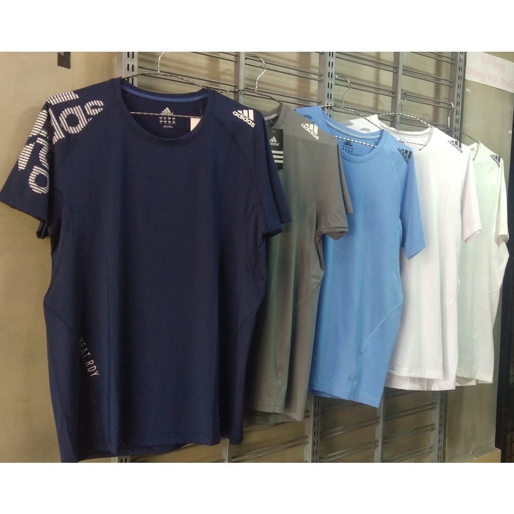 Áo Thể Thao Nam Tay ngắn ADIDAS -Shop Toàn Châu - Chất Thun Lạnh Co Giãn Thoải Mái ,Thoáng Mát , Mềm Mịn