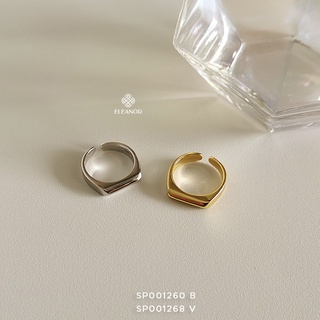 Nhẫn Bạc Nữ 925 Eleanor Accessories Basic Cá Tính
