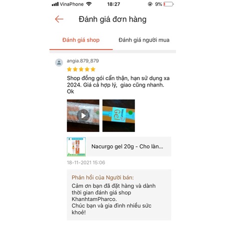 Nacurgo gel 20g - Cho làn da sáng mịn đều màu