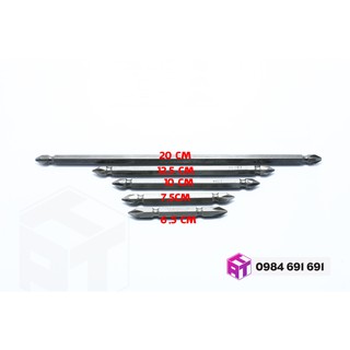 Mũi vít vessel,nac 4 cạnh 2 đầu ngắn