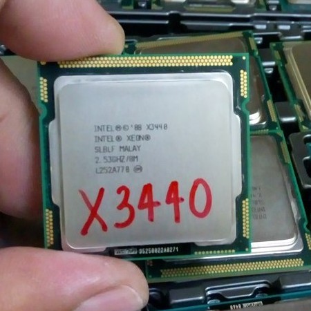 CPU Xeon X3430 X3440 X3450 Socket 1156 - dành cho Máy chủ/Máy trạm workstation