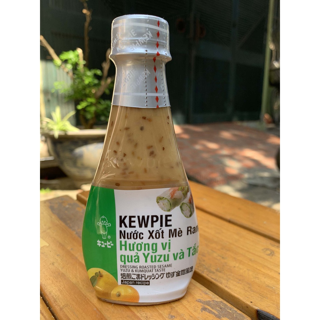 Nước xốt mè rang Kewpie hương vị quả yuzu và tắc