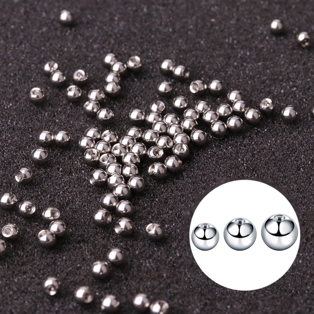 Bộ 10 Bi Đinh Gắn Mũi Bằng Thép Không Gỉ 18g 16g Có Trục Vít