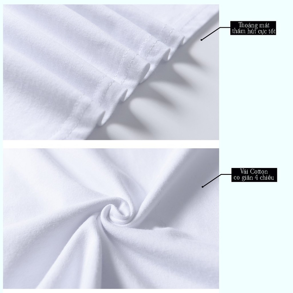 Áo thun nam đẹp cổ tròn vải Cotton 100% co giãn 4 chiều, dày dặn, form Slim fit tôn dáng, có size 95kg - POLO HΛNGHIEU | BigBuy360 - bigbuy360.vn