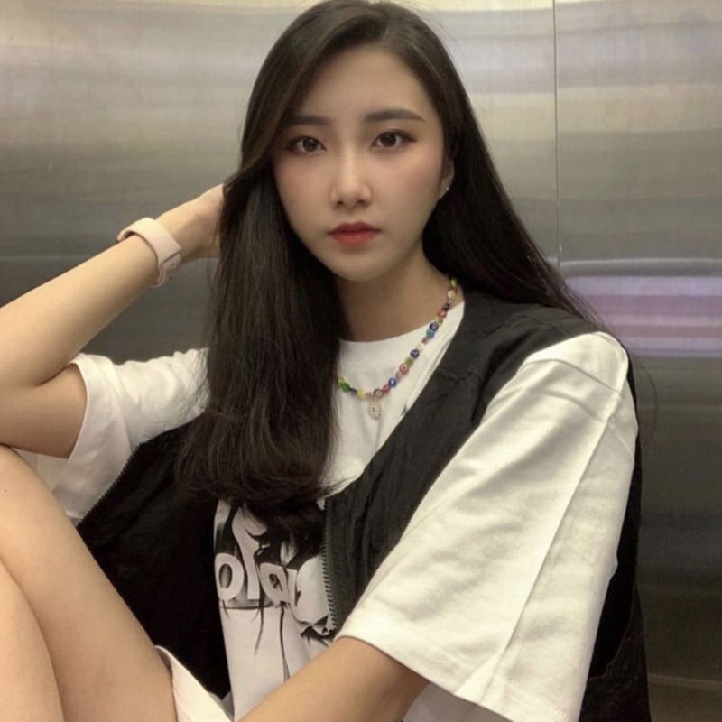 Vòng Cổ Mặt Hình Hoa Cúc Phong Cách Hip Hop Hàn Quốc