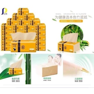 Giấy gấu trúc sipao thùng 30 gói.