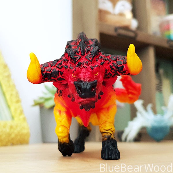 Hỏa Ngưu Hiếu Chiến. Thương hiệu Đức SCHLEICH. Mã sản phẩm 42493
