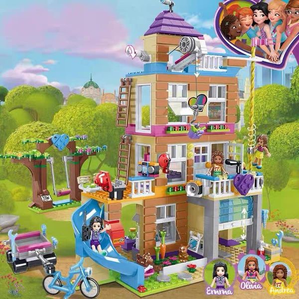 BỘ LEGO FRIENDS- NGÔI NHÀ TÌNH BẠN