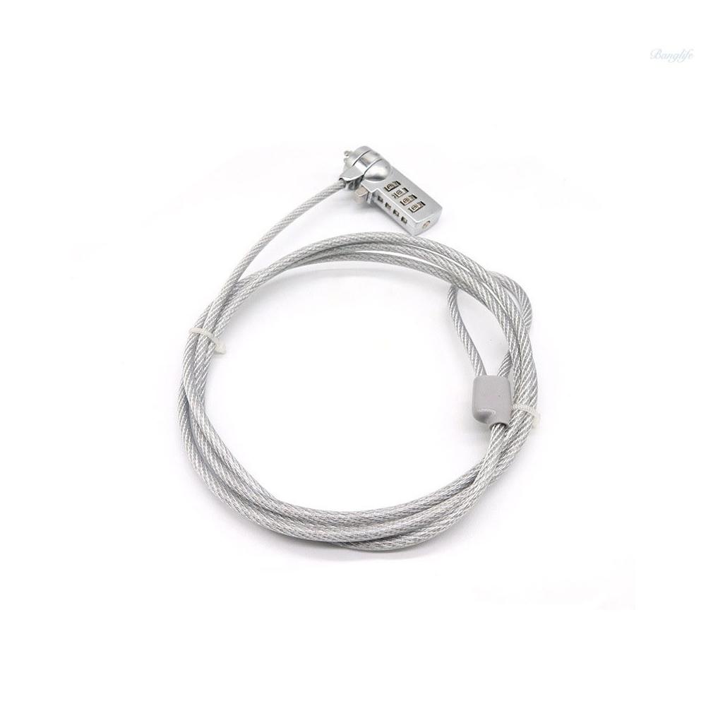 Khóa Chống Trộm Dây Hợp Kim Chất Lượng Cao 1.2m Cho Laptop
