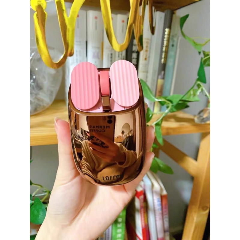 Chuột máy tính không dây Lofree màu Rose Bloom chính hãng