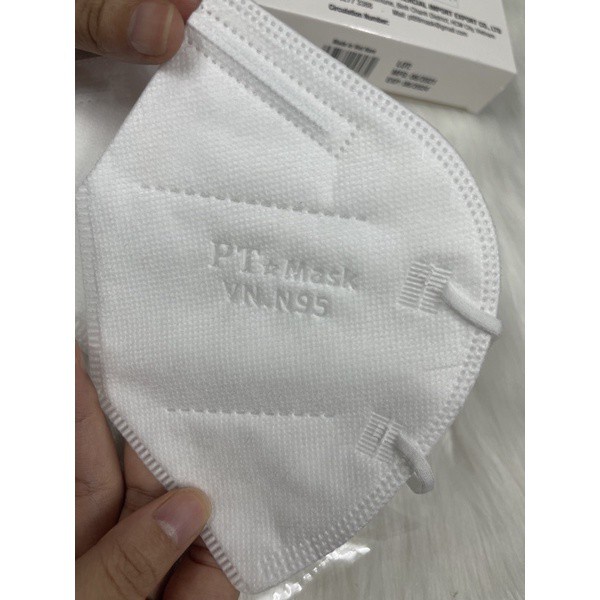 ✅ Khẩu Trang 3D- PT Mask VNN95 (Không Van) -VT0694