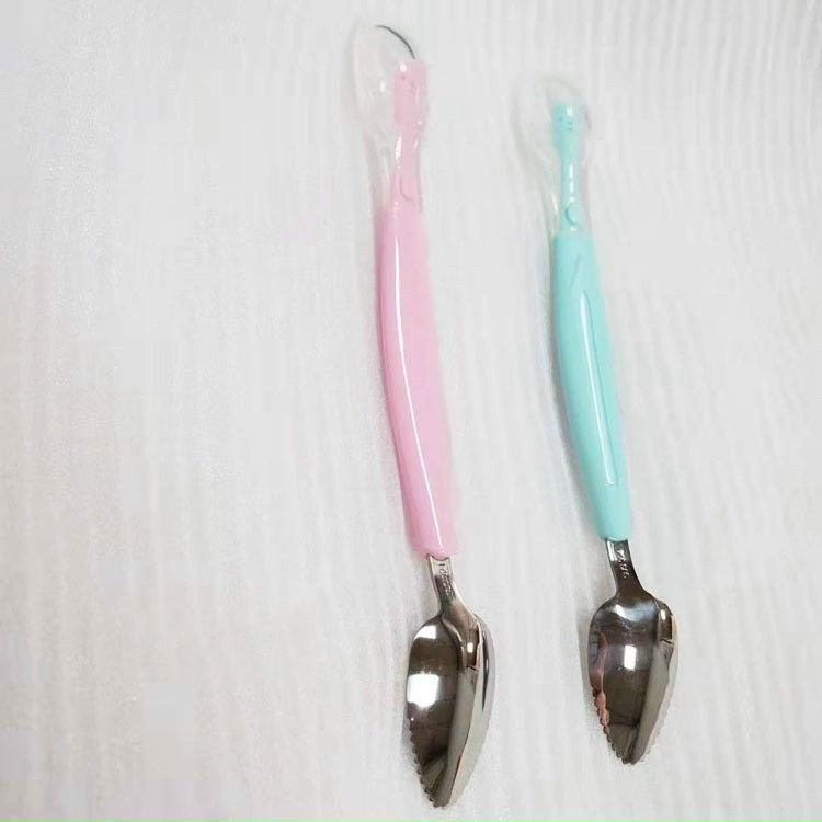 Thìa nạo hoa quả 2 đầu cho bé ăn dặm