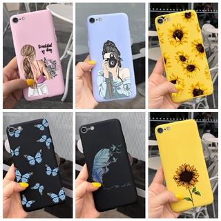Ốp Điện Thoại TPU Dẻo Màu Sắc Ngọt Ngào Họa Tiết Hoa Hướng Dương Xinh Xắn Cho Oppo A57 (2016) CPH1701 OppoA57