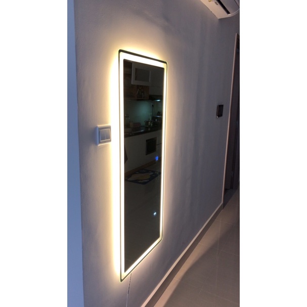 Gương Toàn Thân LED Cảm Ứng 60*160cm 3 Màu Đèn- LUXHOME LV616