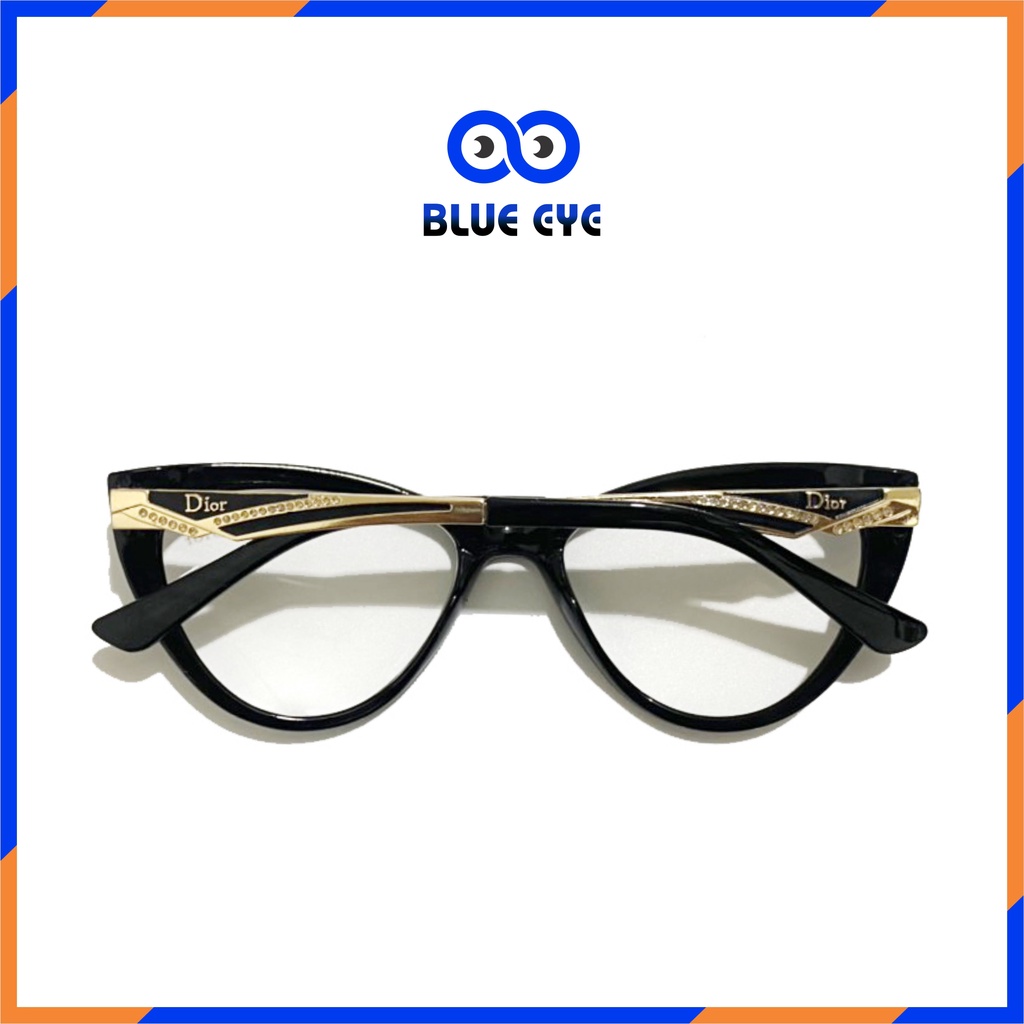 Kính mắt mèo Dior thời trang cao cấp gọng nhựa