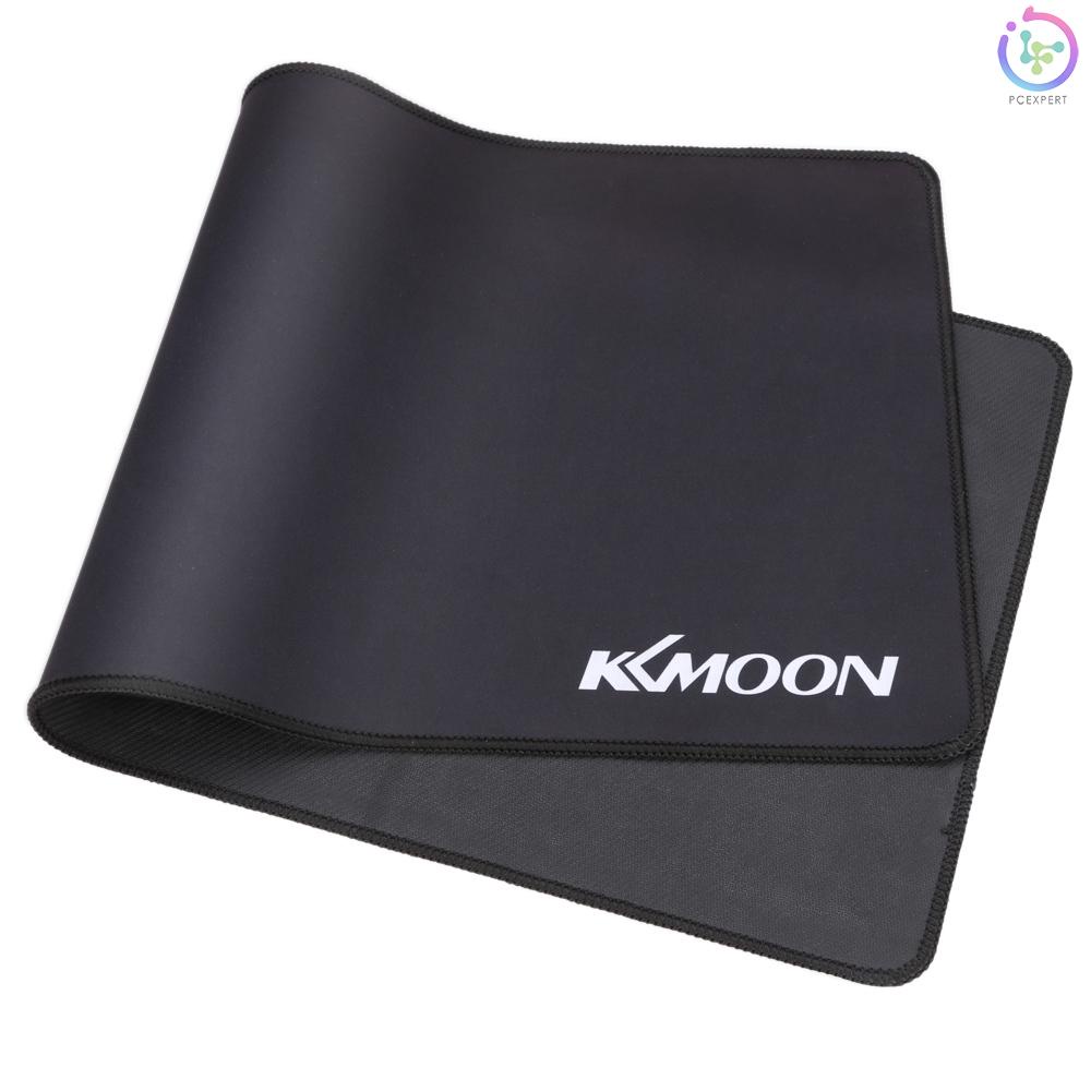 KKmoon 800*400*2mm Large Size Plain Black Extended Water-resistant Anti-slip Rubber Speed Gaming Game Mouse Mice Pad Desk Mat