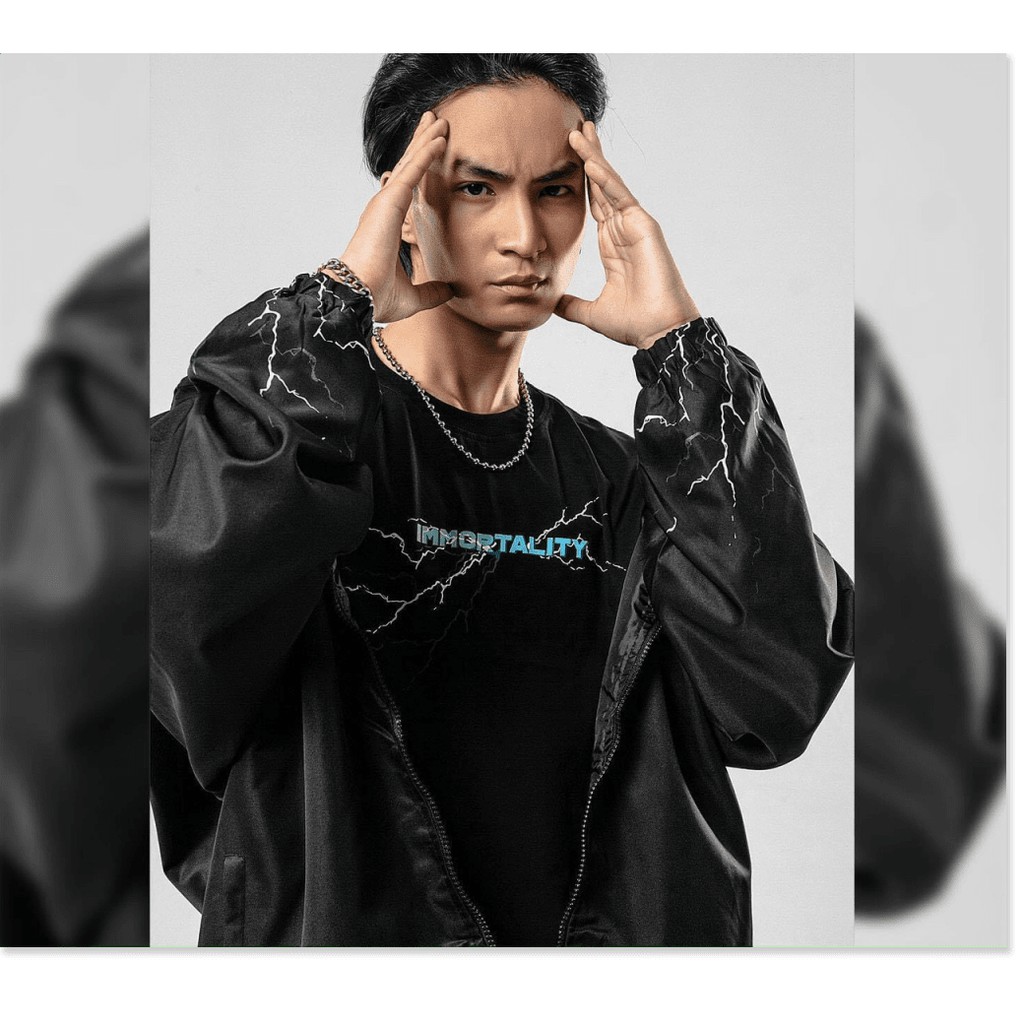 ÁO KHOÁC DÙ CÓ MŨ UNISEX CỰC CHẤT , HOT HÈ 2021