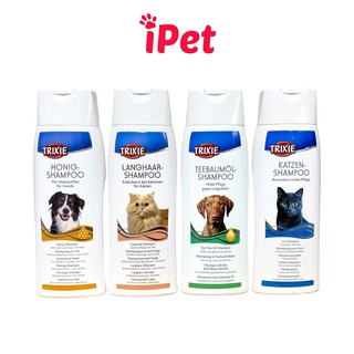 Sữa Tắm Ngăn Rụng Lông Cho Chó Mèo Trixie 250ml - iPet Shop