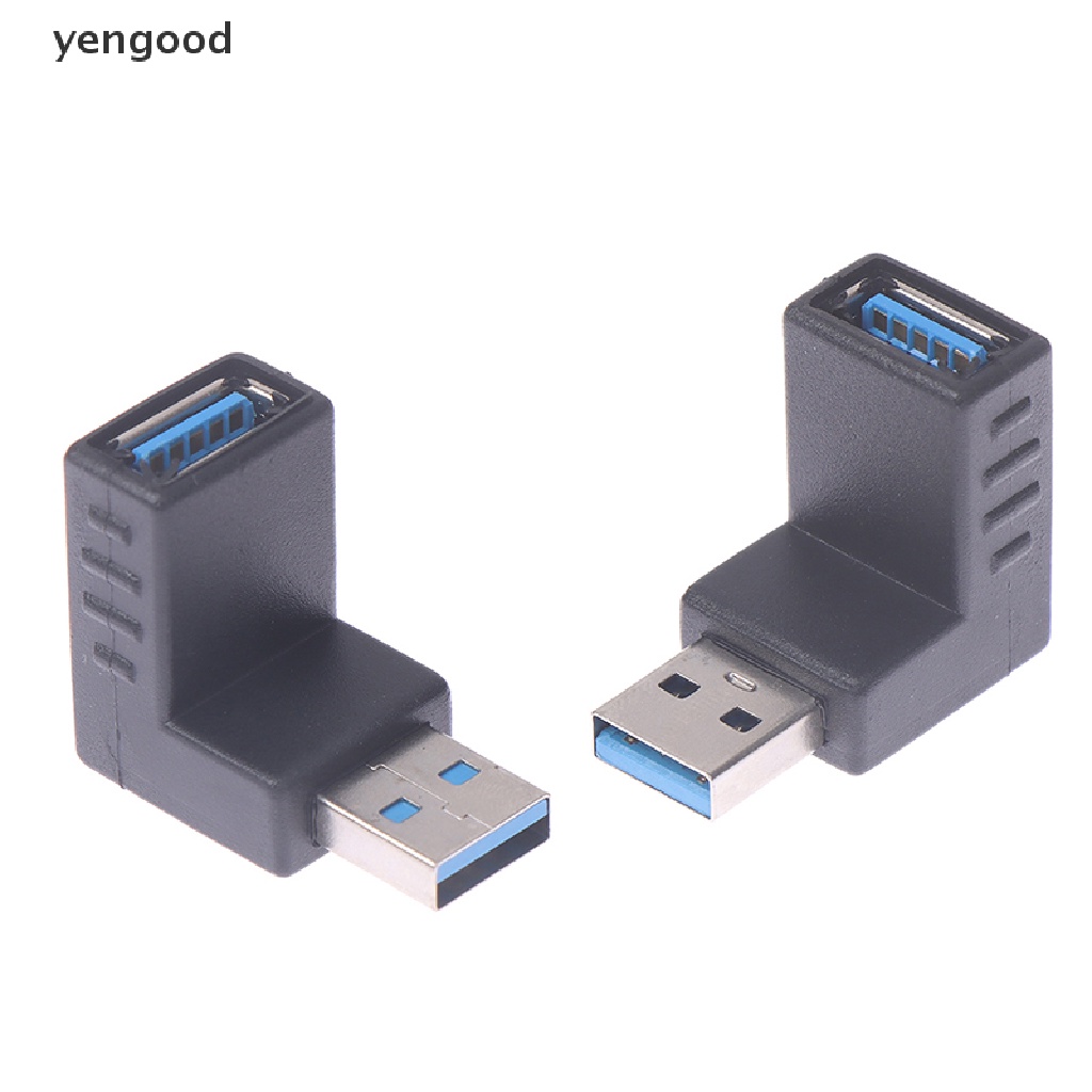 Đầu Chuyển Đổi USB 3.0 Type A M / F 90 Độ Chất Lượng Cao