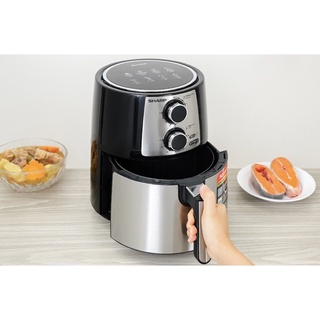 Nồi chiên không dầu sharp kf-af42mv-st 3.5 lít