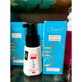 Tinh dầu dưỡng tóc Olasee 80ml dành cho tóc yếu, khô sơ, uốn, nhuộm giúp giữ nếp phục hồi hư tổn
