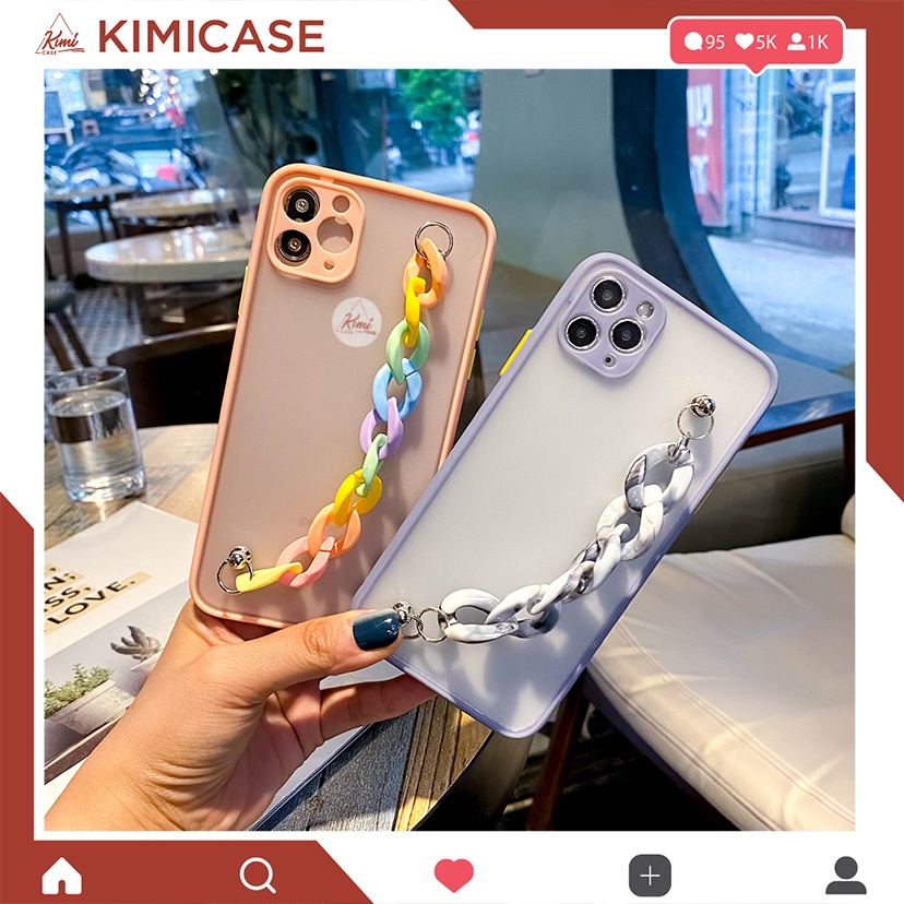 Ốp lưng Xiaomi Redmi Note 7 8 8 Pro, Note 9 9s 9 Pro , Redmi note 10 / Note 10s / Note 10 5g / note 10 pro nhám đính dây