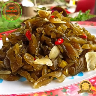 Mắm dưa leo trộn sẵn gia vị tỏi ớt vừa ăn loại đặc biệt hủ 500gr