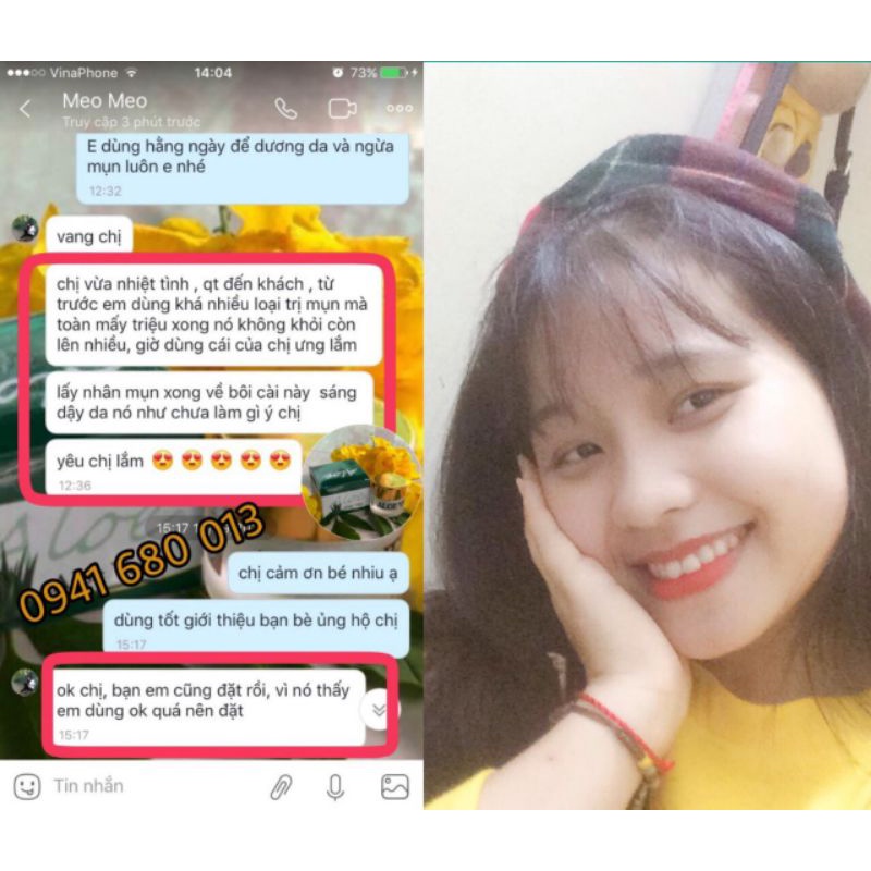 KEM MỤN - THÂM NHA ĐAM 10g