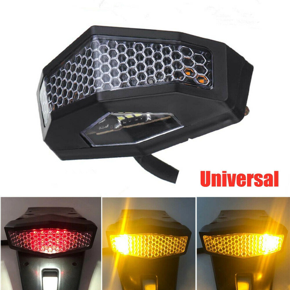 FENDER 1 Đèn LED Tín Hiệu Xi Nhan 12V Gắn Đuôi Xe Máy Chuyên Dụng