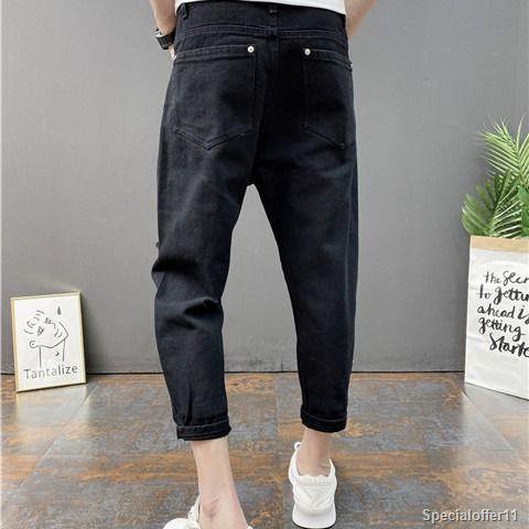 Quần Jeans Xé Ống Túm Thời Trang Nam Cá Tính 2020 11