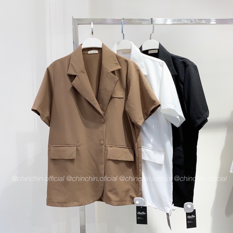 KHOÁC BLAZER TAY NGẮN | BigBuy360 - bigbuy360.vn