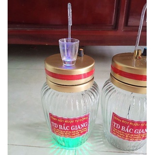 Bình Rót Rượu tự động thủy tinh