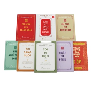 Sách - Bộ sách rèn tư duy sâu sắc của Cụ Thu Giang & Nguyễn Duy Cần bộ 8 cuốn
