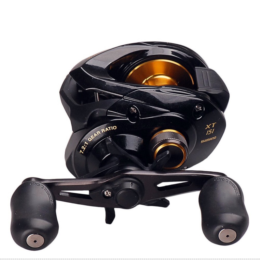 Máy câu cá nằm ngang chính hãng Shimano Baitcast Bass one 151XT ĐỒ CÂU GALAXY