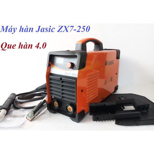 Máy hàn JASIC ZX7-250 Chuyên Hàn Kéo Que 3,2m( Bảo hành 12 Tháng) loại 1