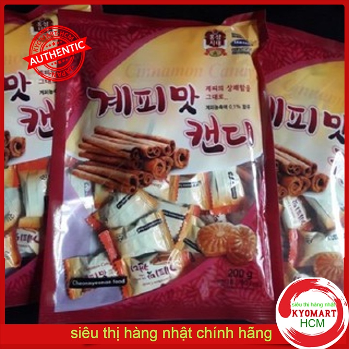Kẹo Quế Cứng Hàn Quốc CHEONNYEONAE FOOD gói 200g