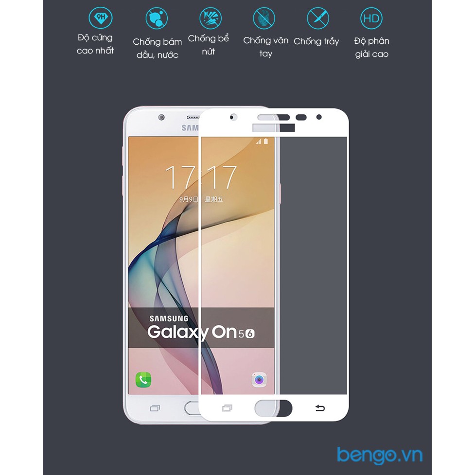 Dán màn hình cường lực Samsung Galaxy J7 Prime 3D Full
