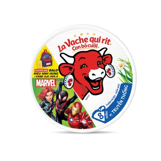 Phô mai Con Bò Cười 8 Miếng 112G – Vị truyền thống (La Vache qui Rit)