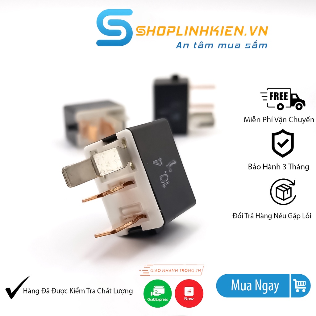 Relay 12V40A 4 Chân DENSO TN156700-4300 Rơ Le Dòng Cao, Rờ Le 12V Xe Máy