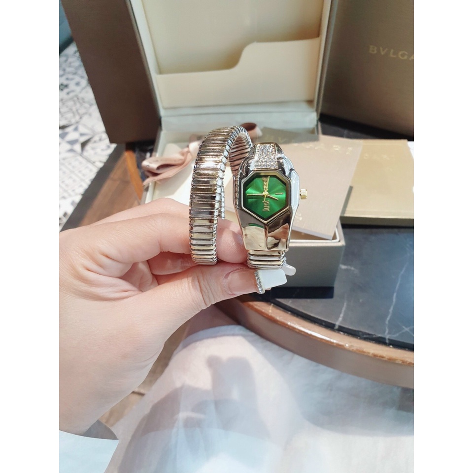 Đồng hồ nữ đeo tay RẮN, đồng hồ nữ Rắn quấn tay thời trang cực đỉnh, đẹp sang chảnh, độc đáo, JUST CAVALLI siêu cao cấp