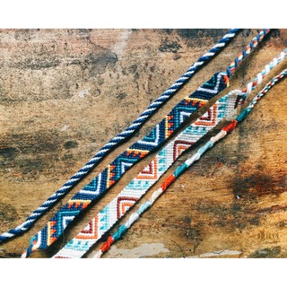 Vòng chỉ handmade Kumihimo Spiral