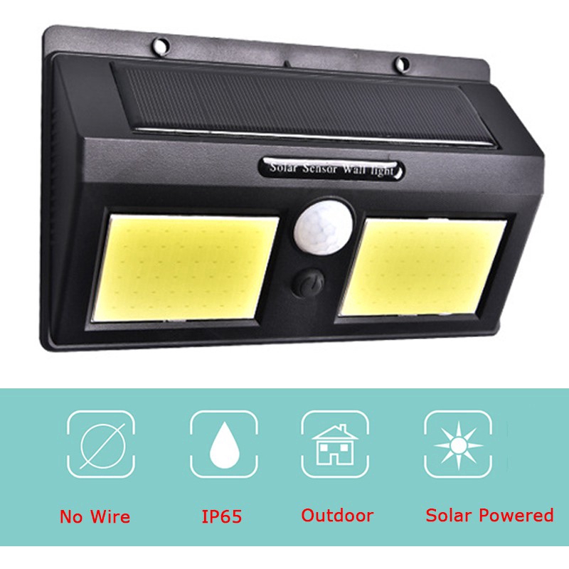 Đèn LED cảm biến chuyển động dùng năng lượng mặt trời