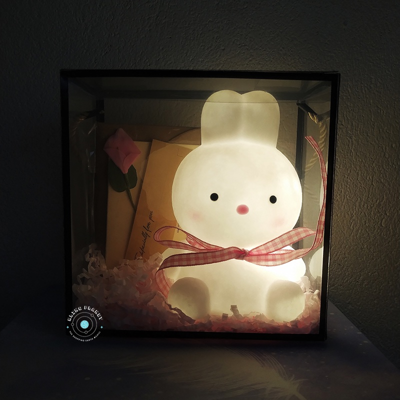 Đèn ngủ/đèn led decor/phụ kiện trang trí hộp quà/quà tặng Valentine, sinh nhật,noel đáng yêu, ấm áp