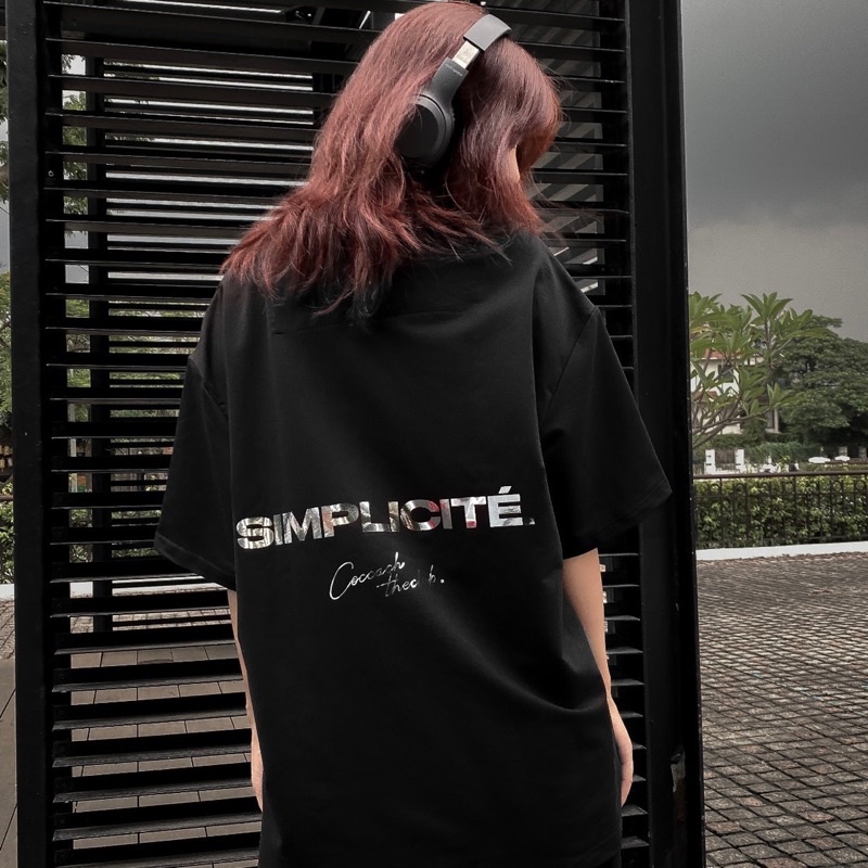 Áo thun polo SIMPLICITE’ form rộng unisex CCS120 by COCCACH