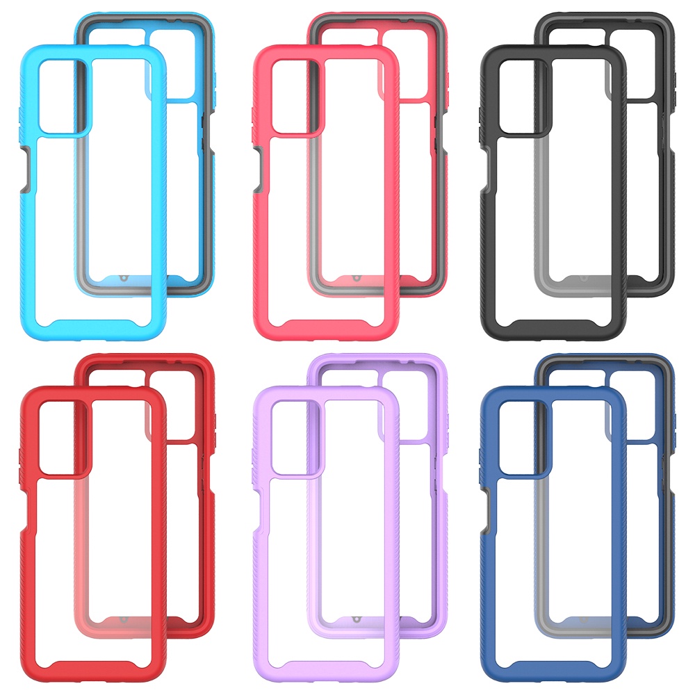 Full Body Front Back Protective Case For Redmi 10X 10 Note 8 9 9S 10S 11S 11 Pro Max K40 K20 9A 9C 9T Transparent Hard Soft Shell Cover For Xiaomi 11 Poco F3 M4 X3 Nfc 10T Lite 5G Shockproof Bumper